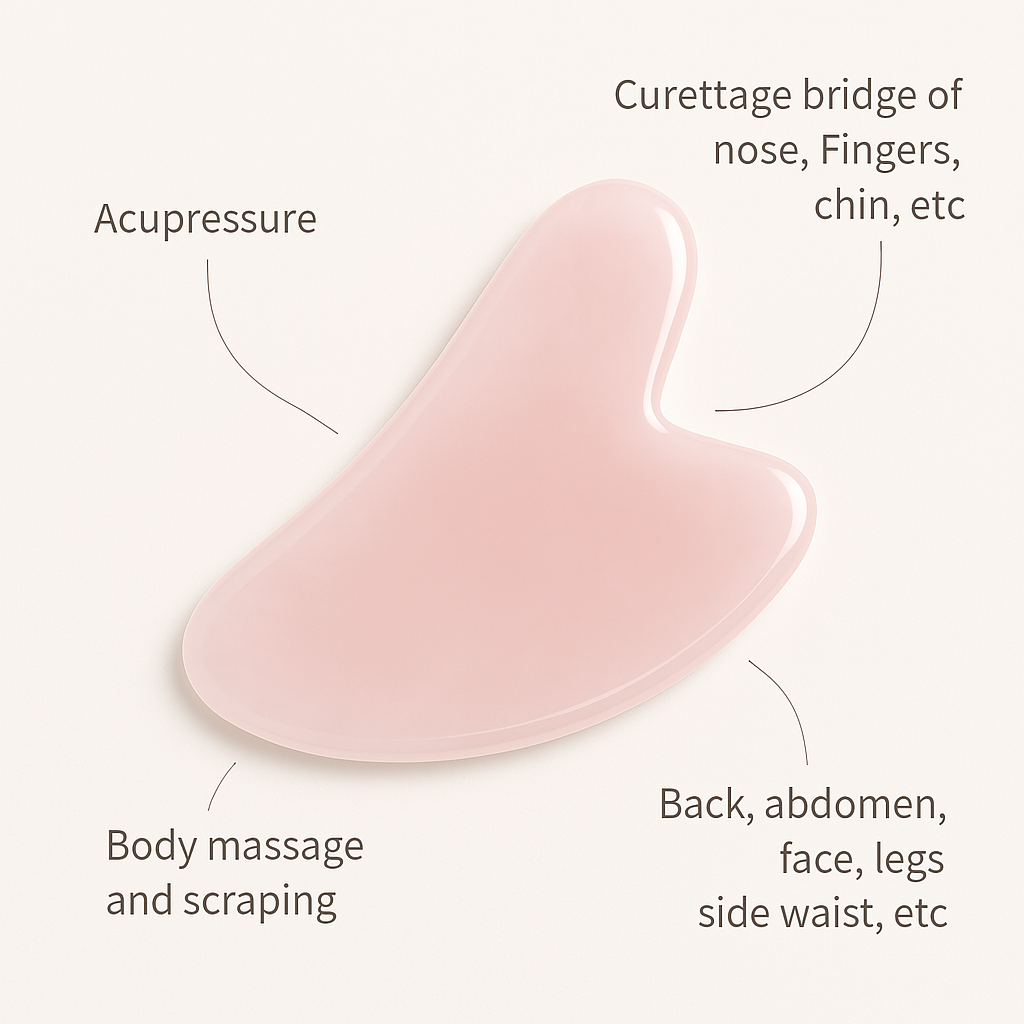 AuraSculpt™ Beauty Duo &nbsp;– Gua Sha &amp; Quartz Roller Set