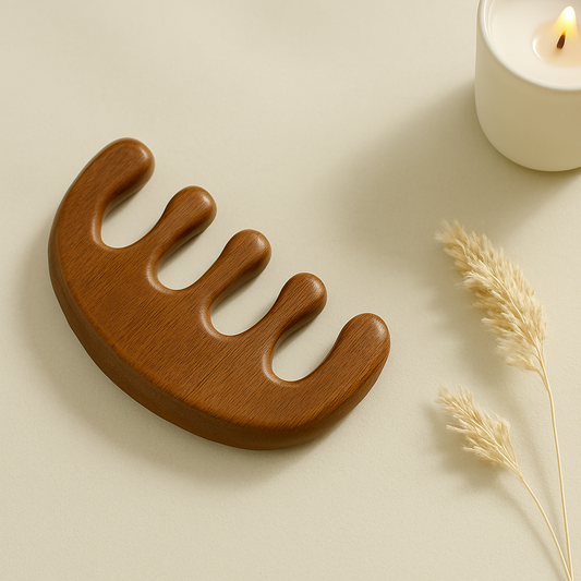 Sandalwood™ Massage Comb – Relax, Stimulate & Soothe Naturally